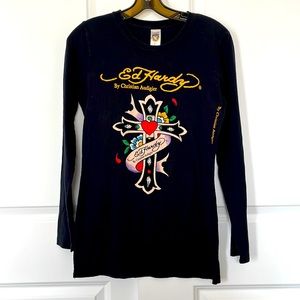 Ed Hardy by Christian Audigier long sleeved T-Shirt